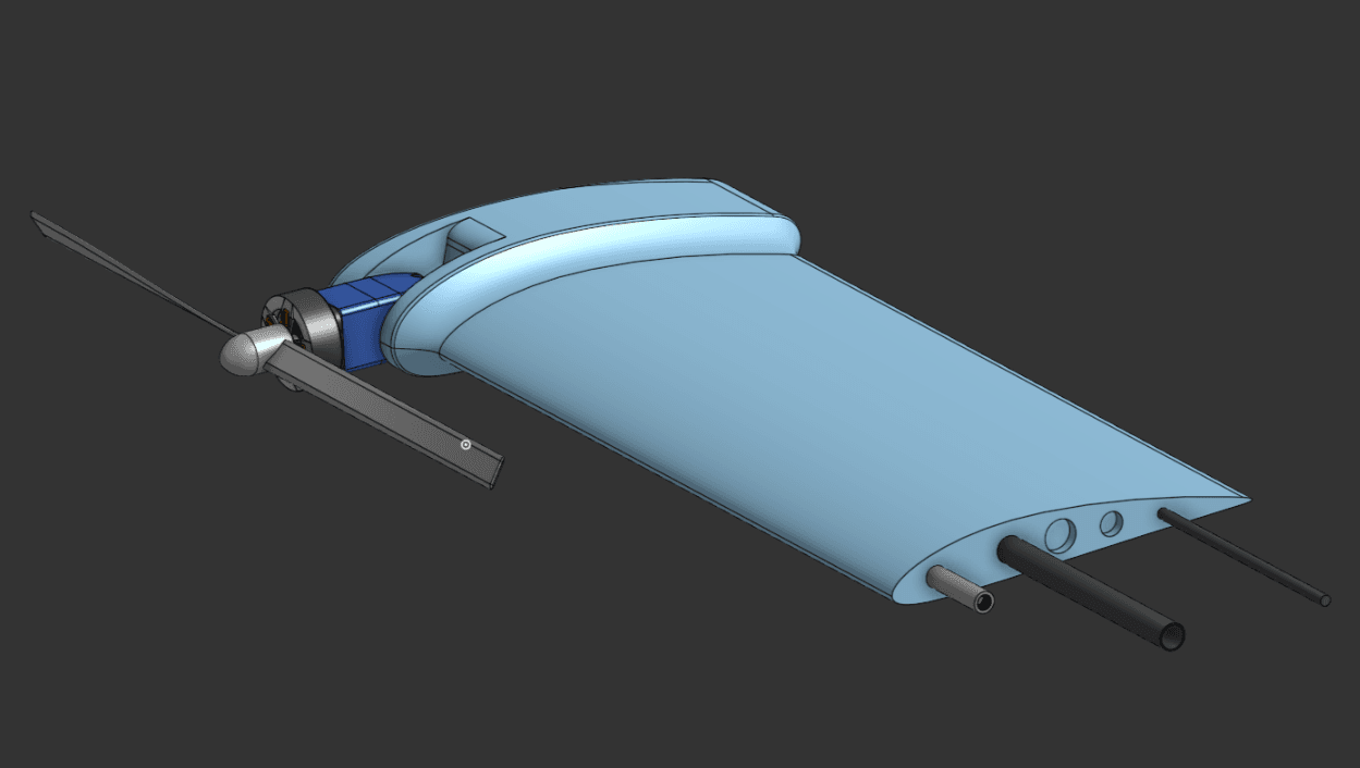 Project Vertex tilt-mechanism development image